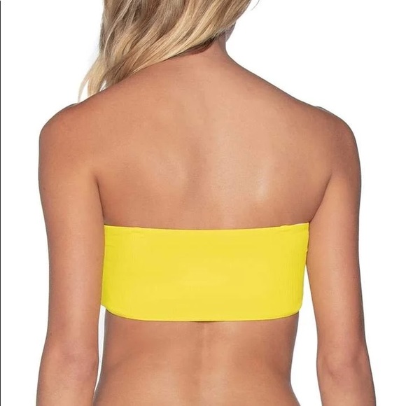 Maaji Colorblock Stripe Bandeau Tube Bikini Top - Picture 8 of 14